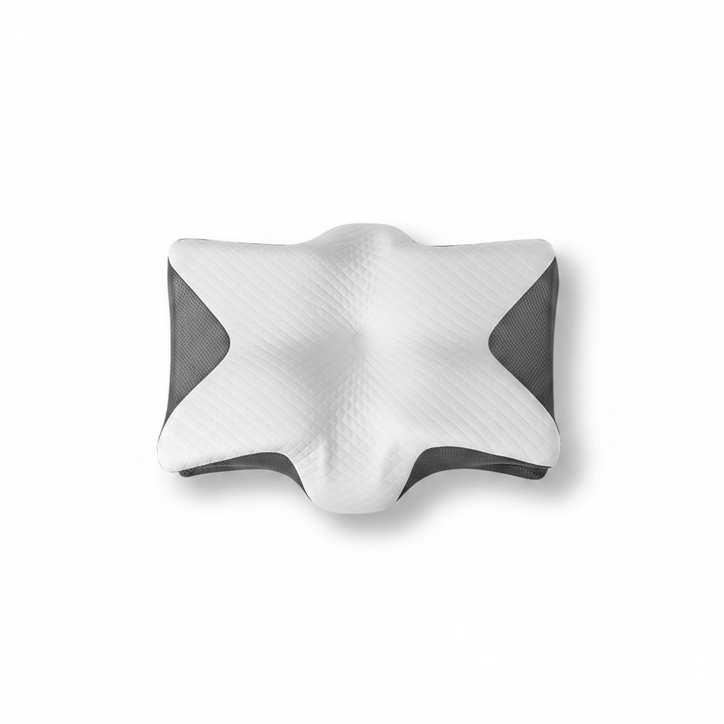 Oreiller ergonomique cervical vue du dessus – Ergonoz™